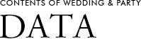 CONTENTS OF WEDDING DATA